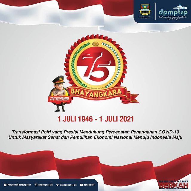 >Hari Bhayangkara ke-75